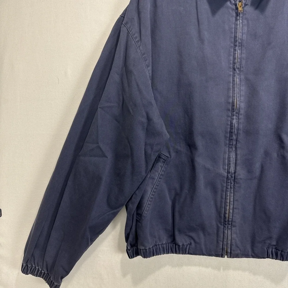 VTG 80s Polo Ralph Lauren Jacket Mens XL Blue‎ Full Zip USA Made Jacket